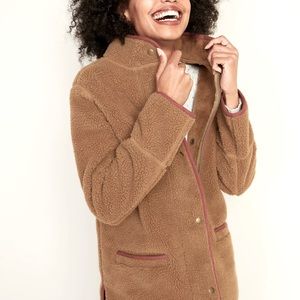 NWT Old Navy Teddy Sherpa Jacket
